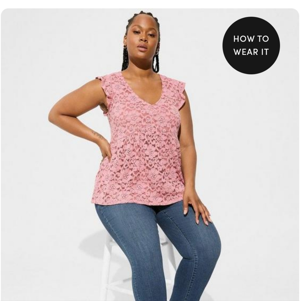 Torrid top 1X.